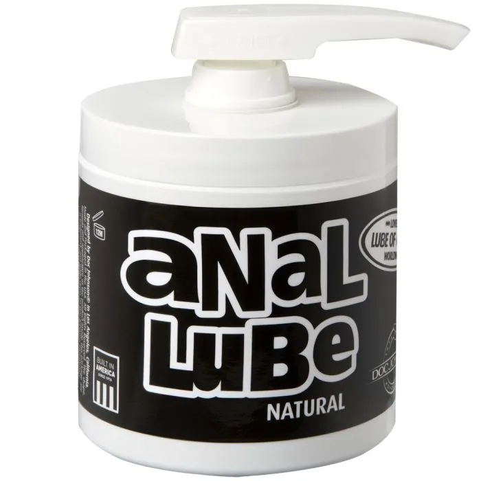 Doc Johnson Anal Lube Natural Pump Dispenser Oil Based Lubricant 45oz Doc Johnson Sexual Health Wellbeing