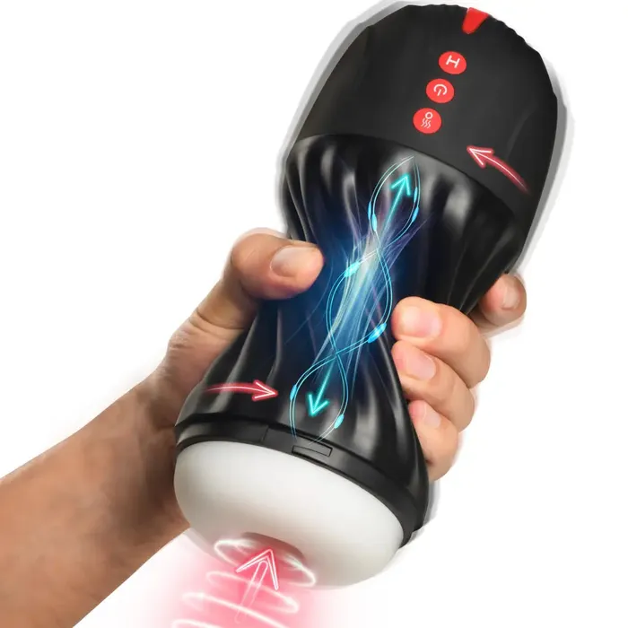 Male Sex Toys Curve Toys Sucking And Vibrating Masturbator