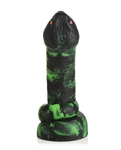 Creature Cocks Python Silicone Dildo BlackGreen Xr LLC Dildos