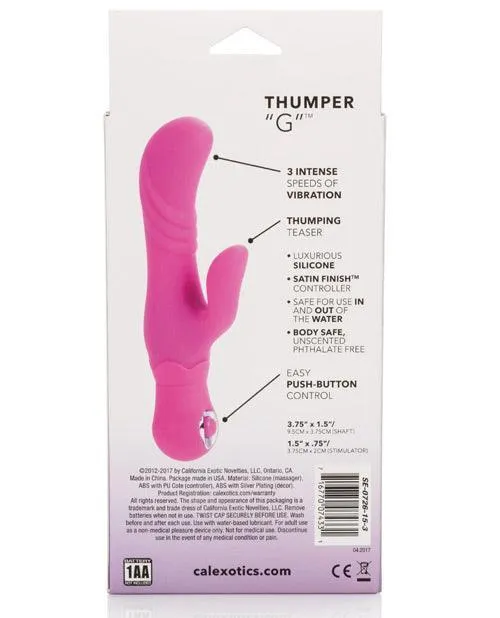 Posh Silicone Thumper G California Exotic Novelties Female Sex Toys