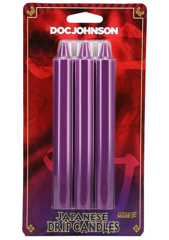 Doc Johnson Japanese Drip Candles Japanese Bondage Vibrators