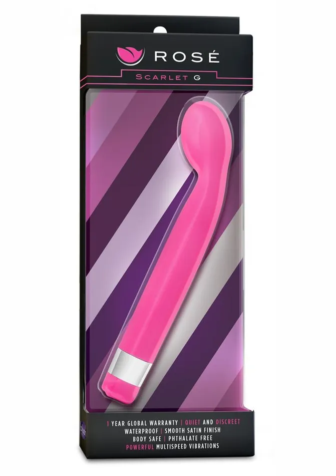Vibrators Rose Scarlet G GSpot Vibrator Rose
