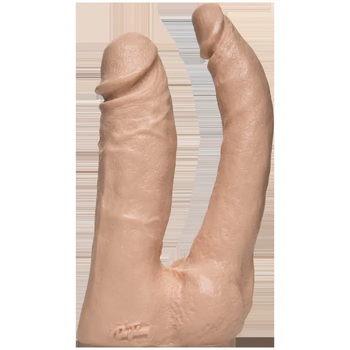 Dildos Doc Johnson VacULock Double Penetrator White