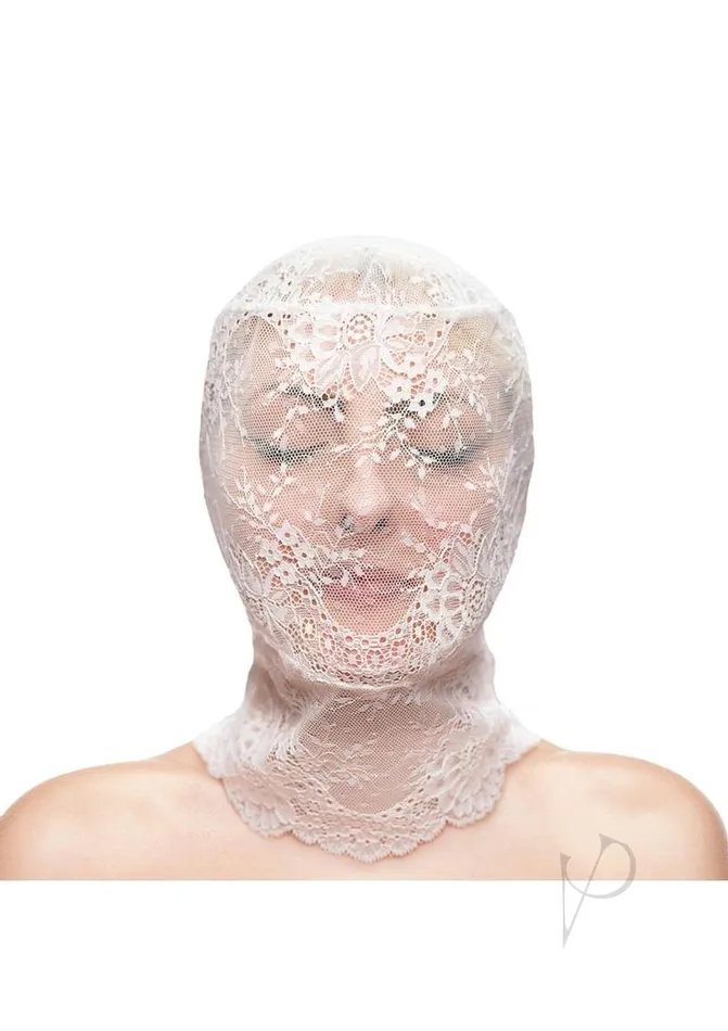 Couples Fetish And Fashion Fetish and Fashion Lace Hood White Couples Fetish And Fashion Fetish and Fashion Lace Hood White
