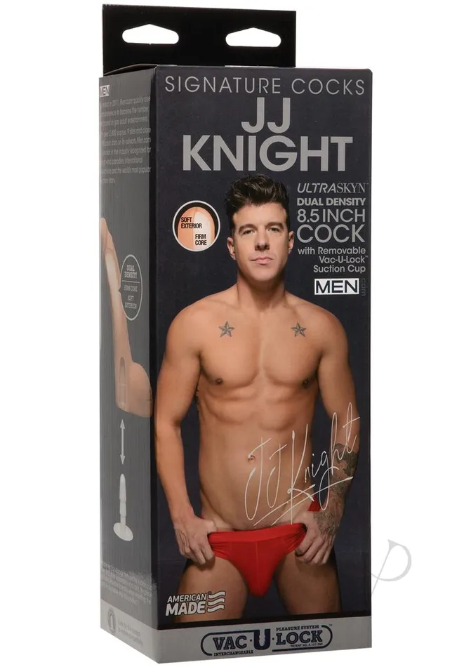 Dildos Signature Cocks Signature Cocks JJ Knight Dildo 85in Vanilla