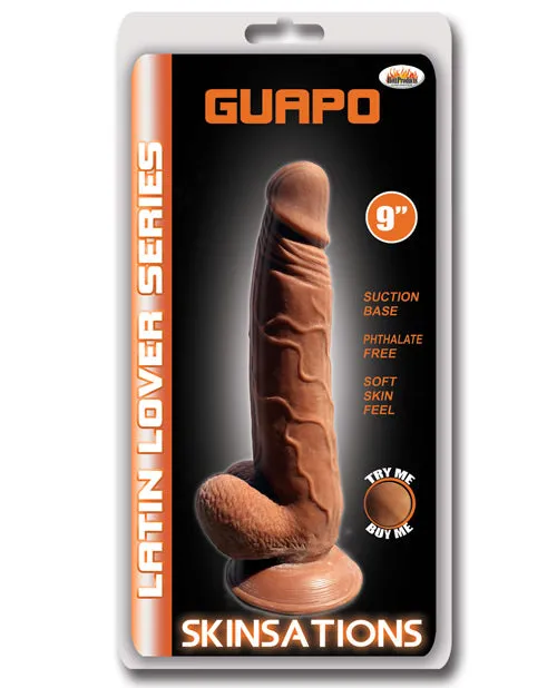 Dildos Skinsations Guapo Dildo 9in Caramel Skinsations