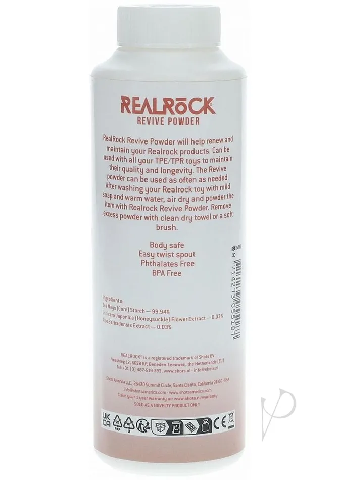 Female Sex Toys Real Rock RealRock Revive Reviving Powder 4oz Female Sex Toys Real Rock RealRock Revive Reviving Powder 4oz