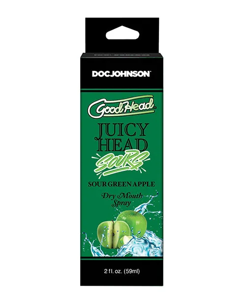 GoodHead Juicy Head Dry Mouth Spray Sour Green Apple 2oz Good Head Male Sex Toys GoodHead Juicy Head Dry Mouth Spray Sour Green Apple 2oz Good Head Male Sex Toys