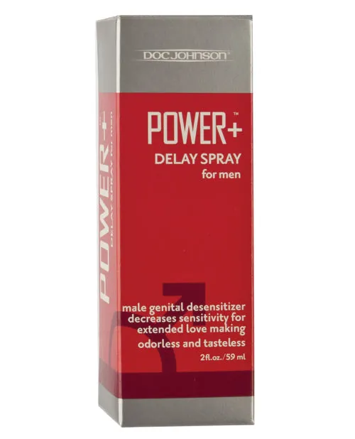 Intimate Enhancements Male Sex Toys Power Plus with Yohimbe Delay Spray For Men boxed 2oz Intimate Enhancements Male Sex Toys Power Plus with Yohimbe Delay Spray For Men boxed 2oz