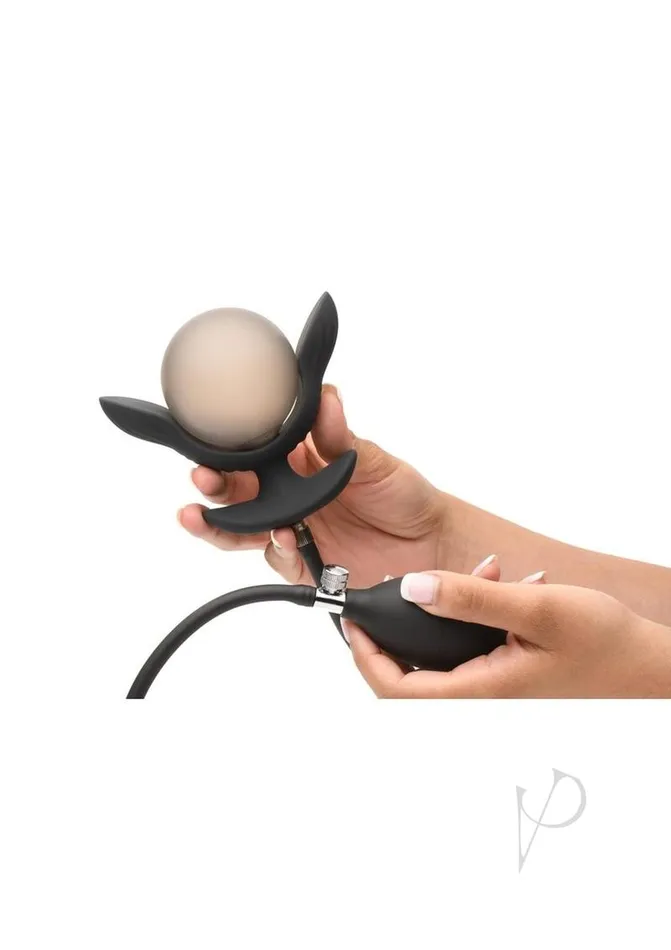 Master Series Anal Master Series Dark Pearl Inflatable Rechargeable Vibrating Butt Plug Black Master Series Anal Master Series Dark Pearl Inflatable Rechargeable Vibrating Butt Plug Black