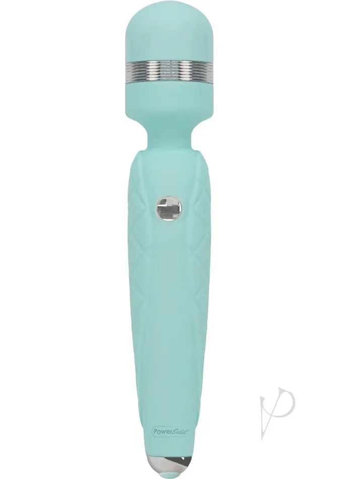 Pillowtalk Vibrators Pillow Talk Cheeky Silicone Rechargeable Wand Massager Teal
