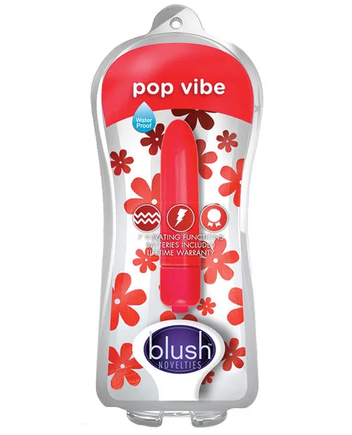 Vive Pop Vibrator Red Vive By Blush Vibrators Vive Pop Vibrator Red Vive By Blush Vibrators