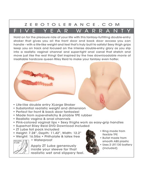 Zero Tolerance Zero Tolerance Riley Reid Movie Download with Large Body Stroker Vanilla Male Sex Toys