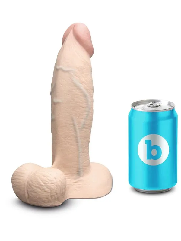 BVibe Female Sex Toys b Vibe Slipskin Realistic Silicone Dildo 8 in Girthy Cream BVibe Female Sex Toys b Vibe Slipskin Realistic Silicone Dildo 8 in Girthy Cream