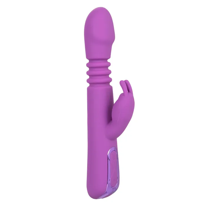 CalExotics Vibrators Jack Rabbit Elite Thrusting Rabbit Purple