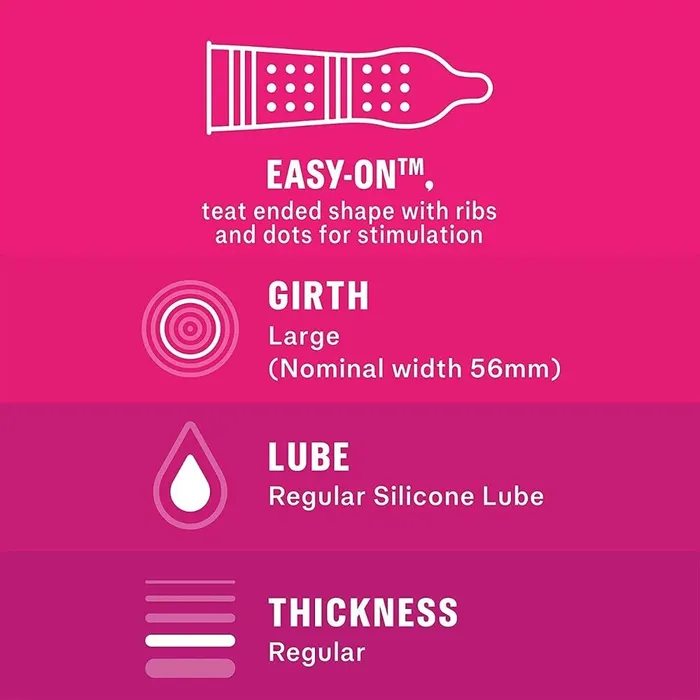 Durex Pleasure Me Ribbed And Dotted Condoms 6 Pack Durex Condoms Vibrators Durex Pleasure Me Ribbed And Dotted Condoms 6 Pack Durex Condoms Vibrators