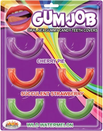 Enhancers Gum Job Oral Sex Candy Teeth Covers 6 Pack Hott Products