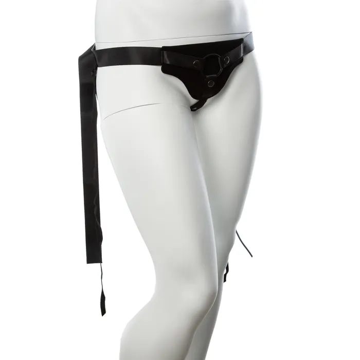 Gender Fluid Female Sex Toys Gender Fluid Skylar Strapon Harness Black