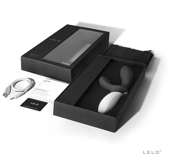 Lelo Vibrators Loki Wave Obsidian Black