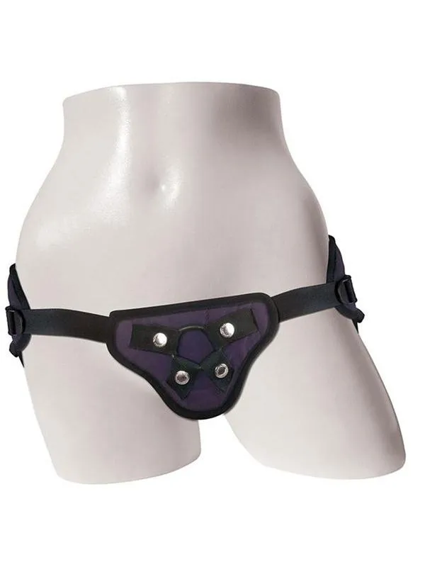 Lush StrapOn Harness Purple Sportsheets Female Sex Toys Lush StrapOn Harness Purple Sportsheets Female Sex Toys