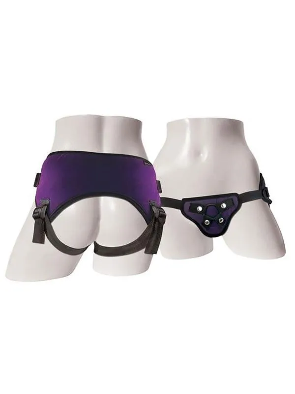 Lush StrapOn Harness Purple Sportsheets Female Sex Toys Lush StrapOn Harness Purple Sportsheets Female Sex Toys
