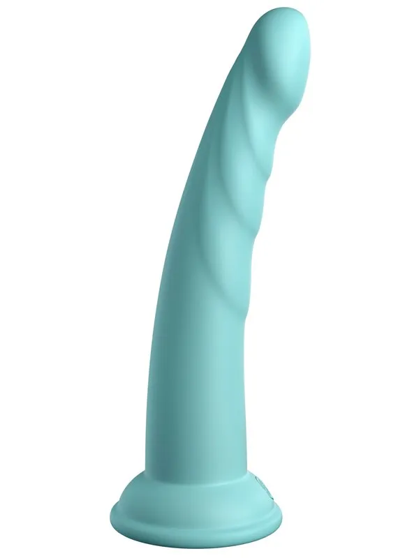Pipedream Products Female Sex Toys Dillio Platinum Slim Seven 7 in Teal Pipedream Products Female Sex Toys Dillio Platinum Slim Seven 7 in Teal