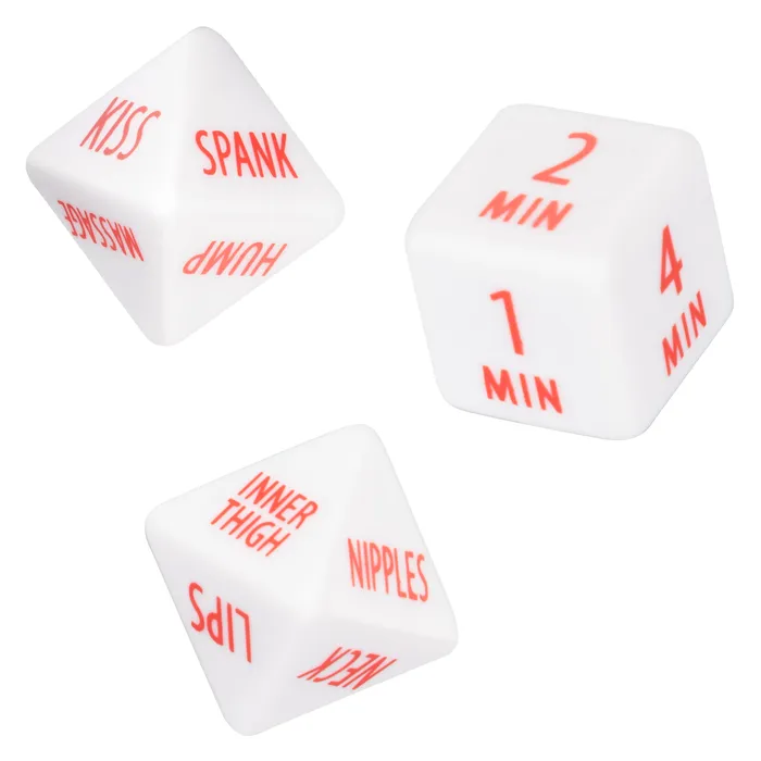 Tempt and Tease Dice CalExotics Vibrators