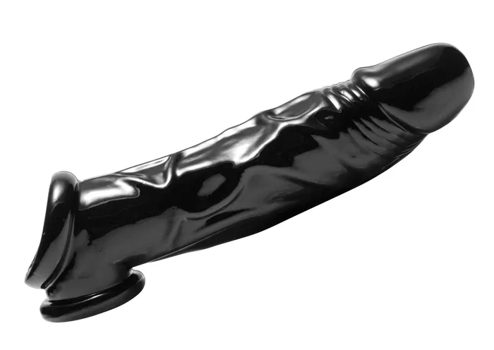 XR Brands Master Series Fuk Tool Penis Sheath and Ball Stretcher Male Sex Toys