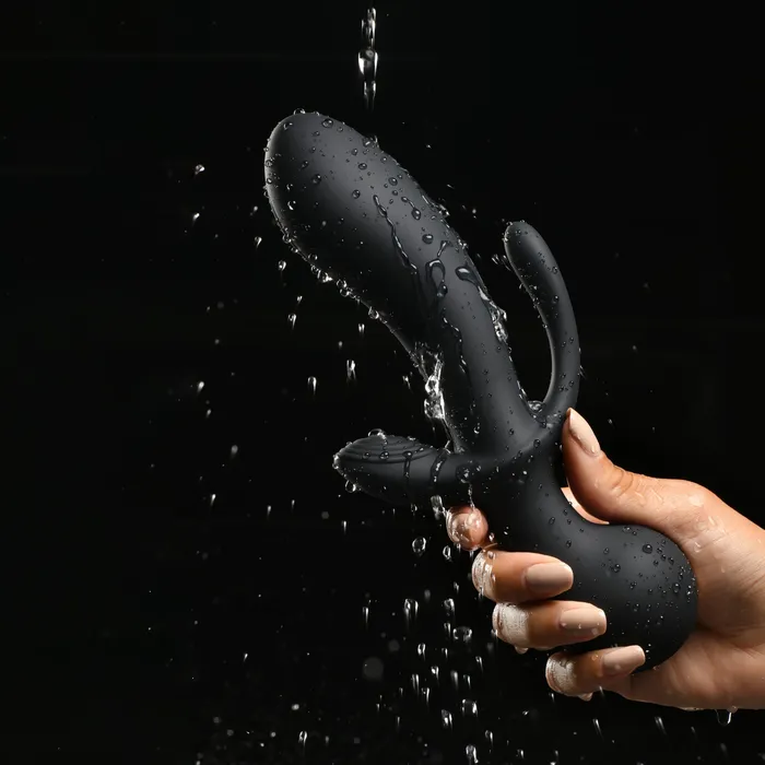10X Triple Stim Silicone Vibrator XR Brands Vibrators