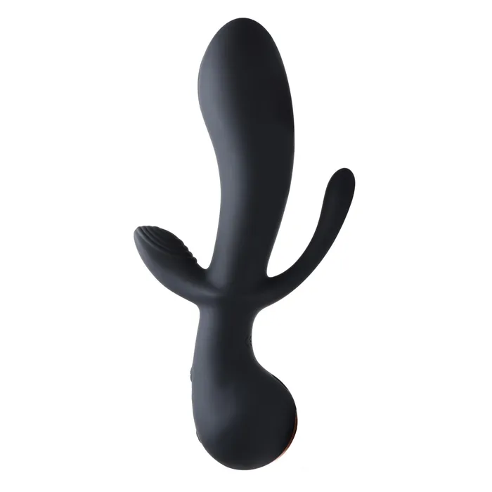 10X Triple Stim Silicone Vibrator XR Brands Vibrators