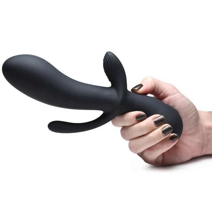 10X Triple Stim Silicone Vibrator XR Brands Vibrators
