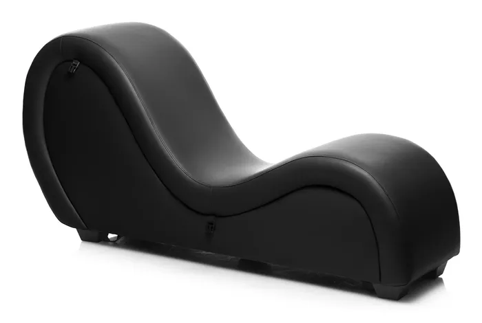 Anal XR Brands Kinky Couch Sex Chaise Lounge Black