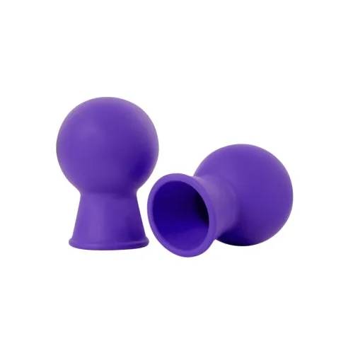 Cheap Products Anal Silicone Nipple Sucker Set of 2pcs Purple
