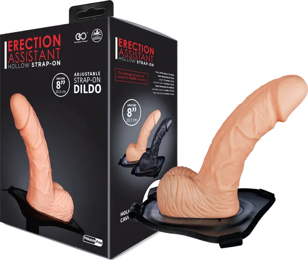 Erection Assistant StrapOn Flesh Excellent Power Female Sex Toys