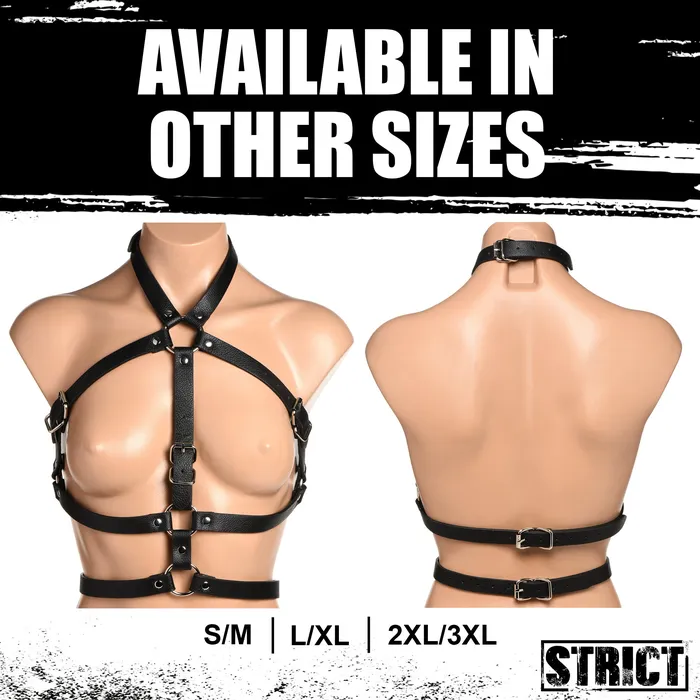 Female Sex Toys XR Brands Female Chest Harness SM