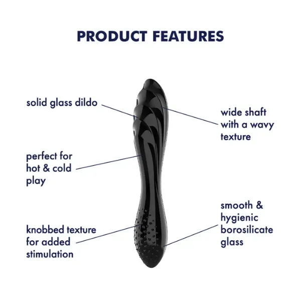 OSAS Satisfyer Dazzling Crystal 1 Black Anal