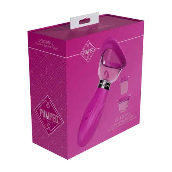 OSAS Vibrators PUMPED Delightful Auto Ladies Pump Pink OSAS Vibrators PUMPED Delightful Auto Ladies Pump Pink