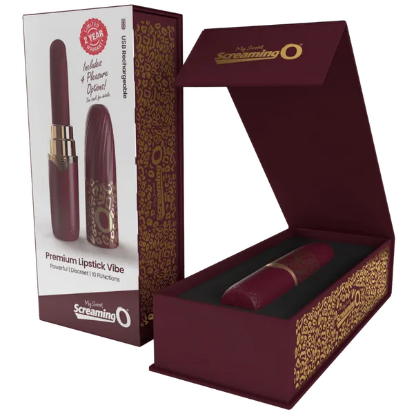 Screaming O Vibrators Premium Lipstick Vibe Screaming O Vibrators Premium Lipstick Vibe