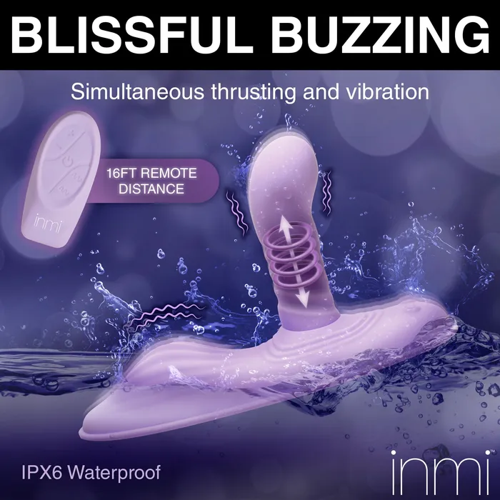 Vibrators XR Brands Thrust n Grind Thrusting and Vibrating Silicone Sex Grinder