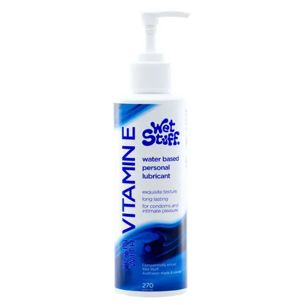 Wet Stuff Plain with Vitamin E 270g OSAS Male Sex Toys
