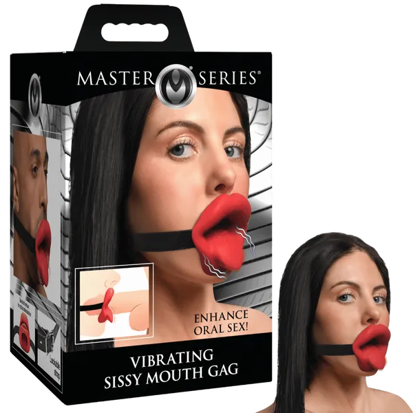 Xr Brands Female Sex Toys Vibrating Sissy Mouth Gag