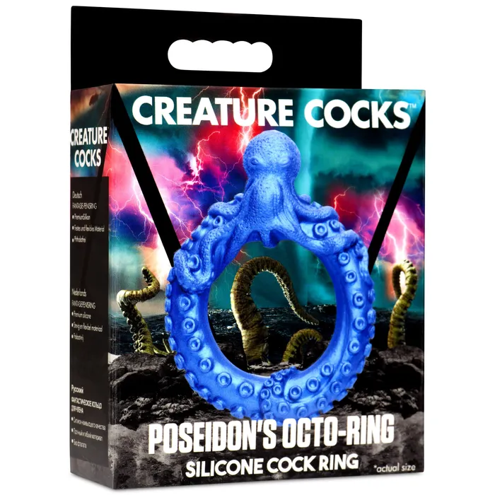 XR Brands Male Sex Toys Poseidons OctoRing